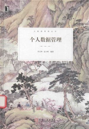 大数据管理丛书 个人数据管理_PDF电子书下载 高清 带索引书签目录_李玉坤,孟小峰_2017.05_180_14246665