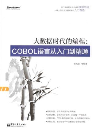 大数据时代的编程  COBOL语言从入门到精通__杨佩璐编著_P328_2015.02_PDF电子书下载带书签目录_13693847