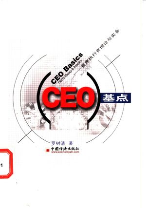 CEO基点 首席执行官理论与实务_罗树清_2002_66_PDF带书签目录_11082312