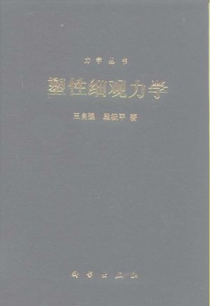 塑性细观力学_王自强,段祝平 , 1995.08_412_PDF带书签目录_10191873